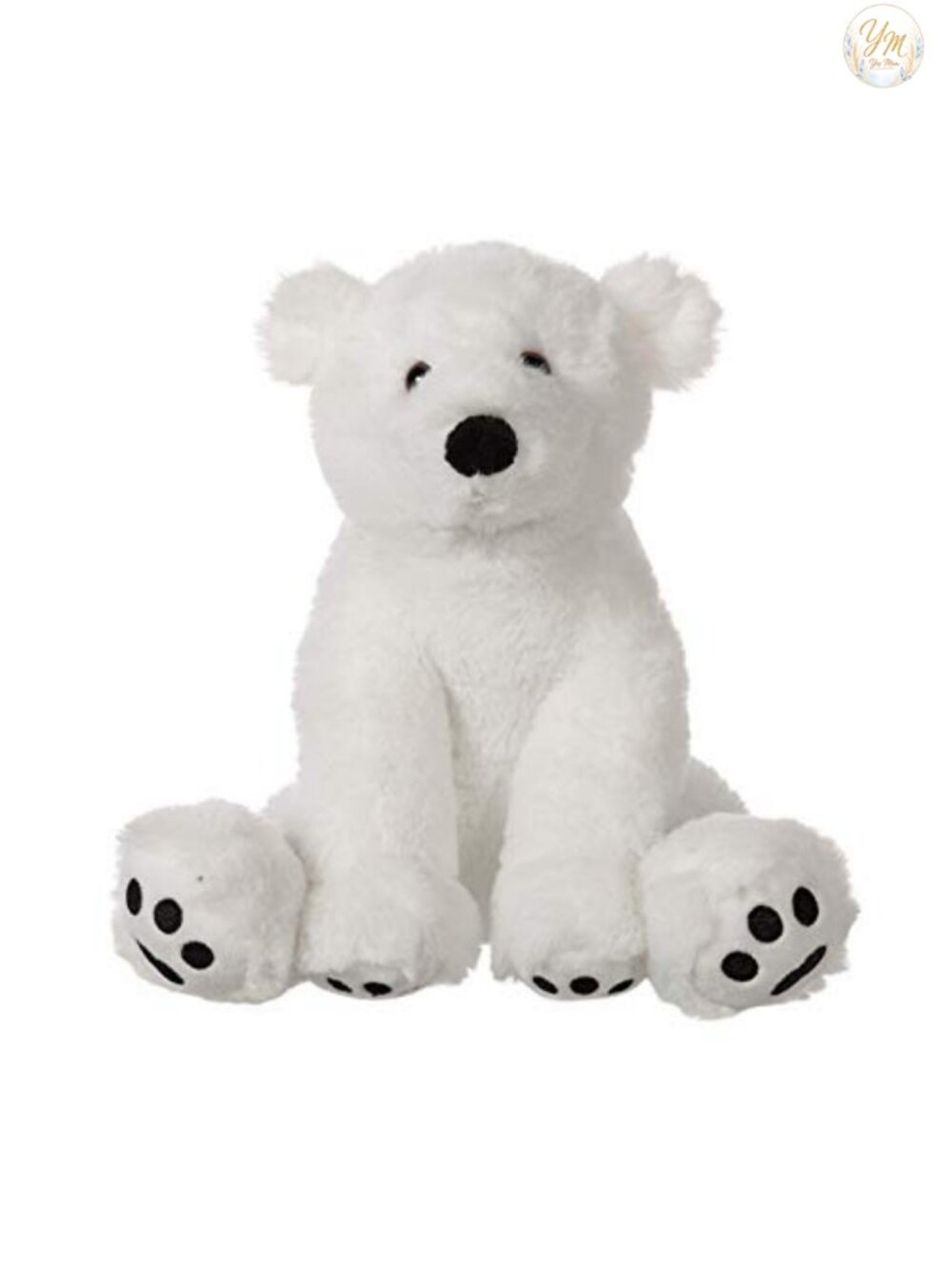 Plush Polar Bear Stuffed Animal Soft Cuddly Toy 12 Inches for Kids